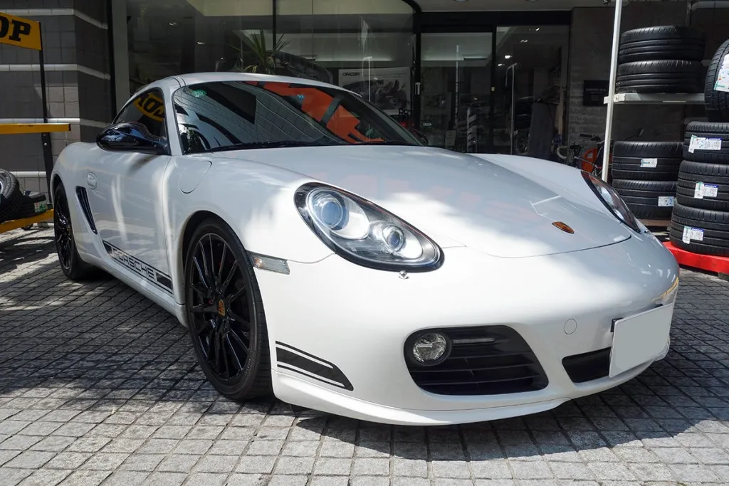 ポルシェ 987ケイマンS スポーツエキゾースト後付け