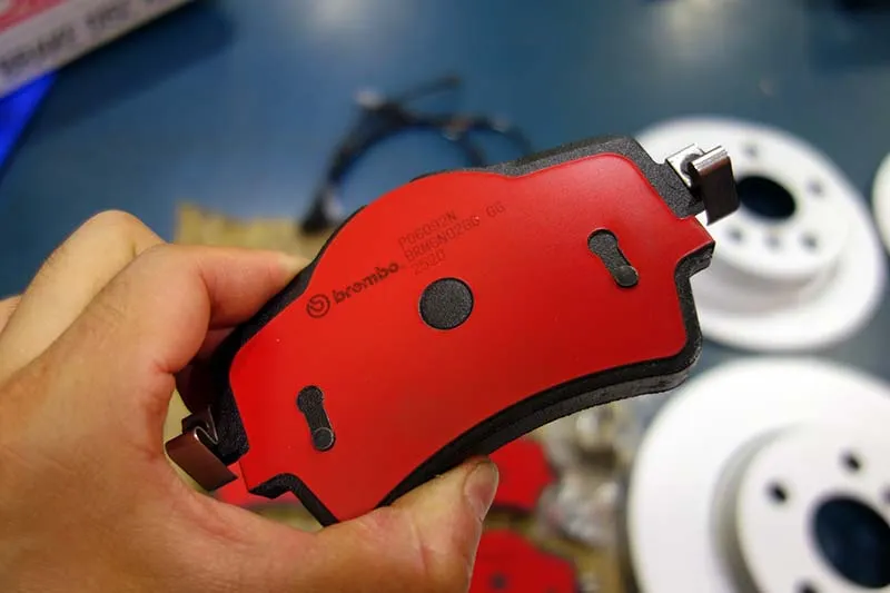 F55 mini ブレーキ交換