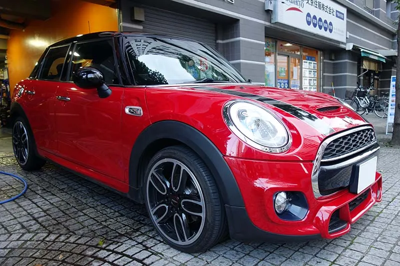 F55 mini ブレーキ交換