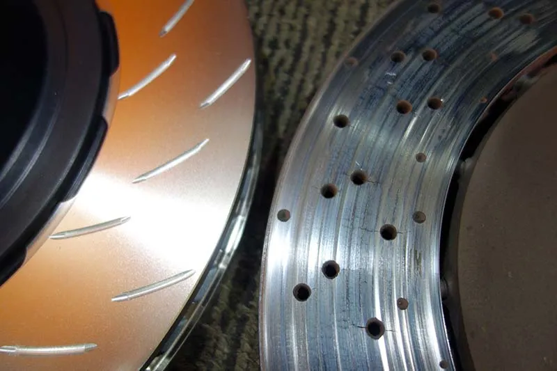 ポルシェ991GT3 ブレーキ交換　サーキット走行