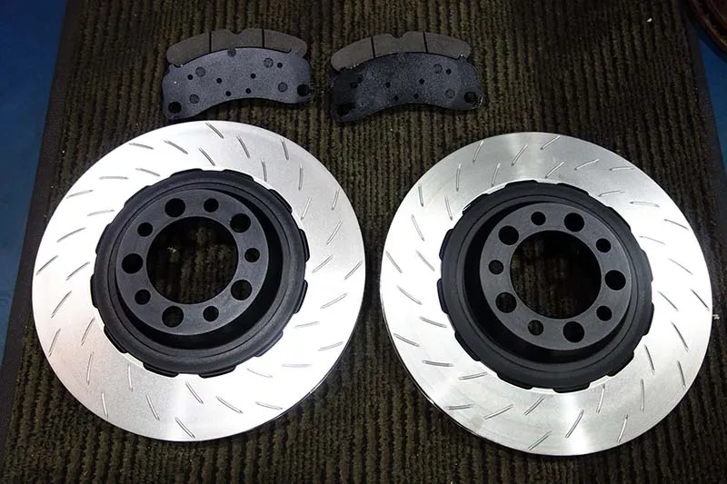 ポルシェ991GT3 ブレーキ交換　サーキット走行