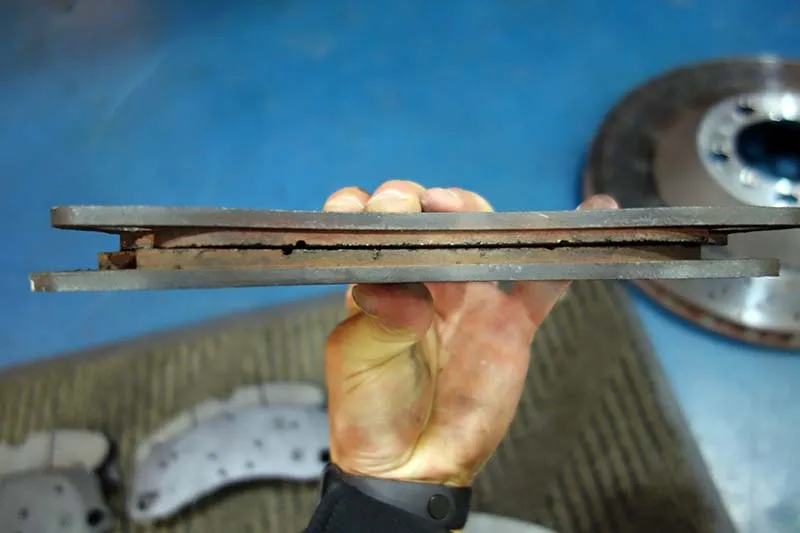 ポルシェ991GT3 ブレーキ交換　サーキット走行