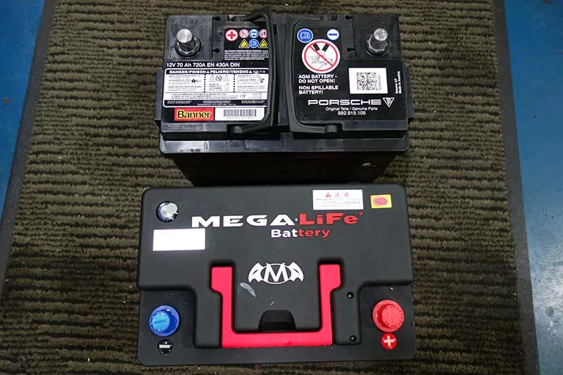 ポルシェ991GT3 ブレーキ交換　サーキット走行