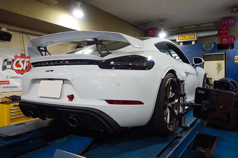 ポルシェ 718ケイマンGT4 サーキット PFC