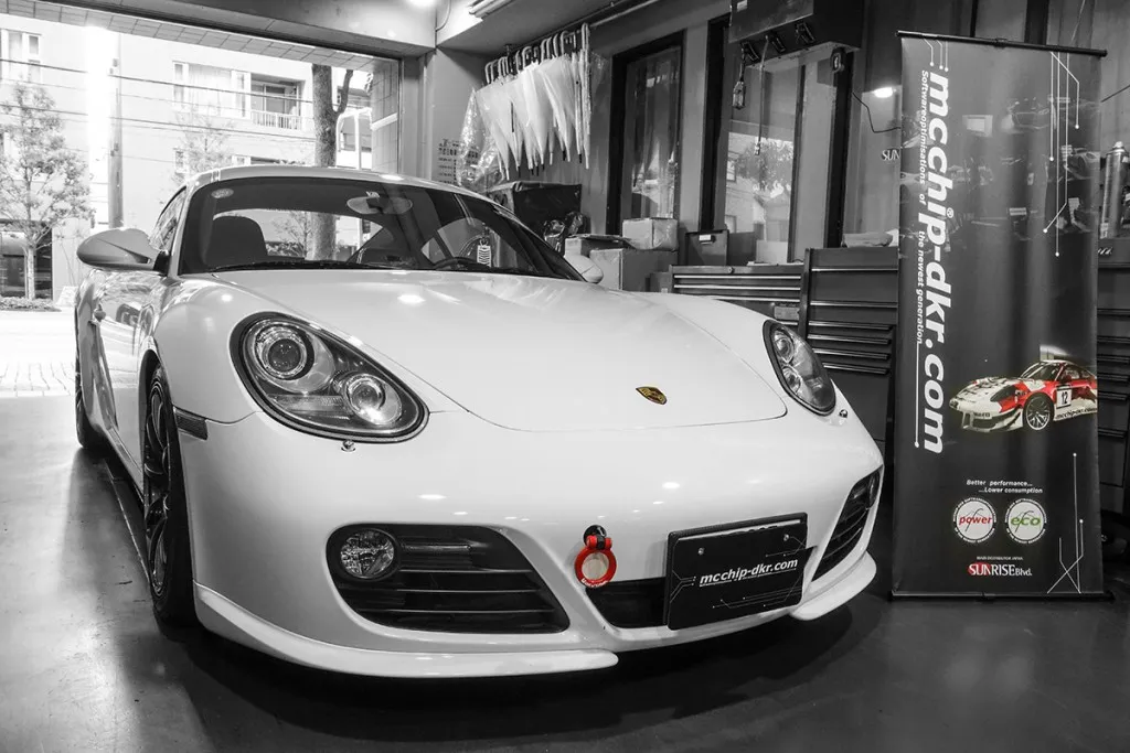 ポルシェ 987ケイマンS ECUチューニング