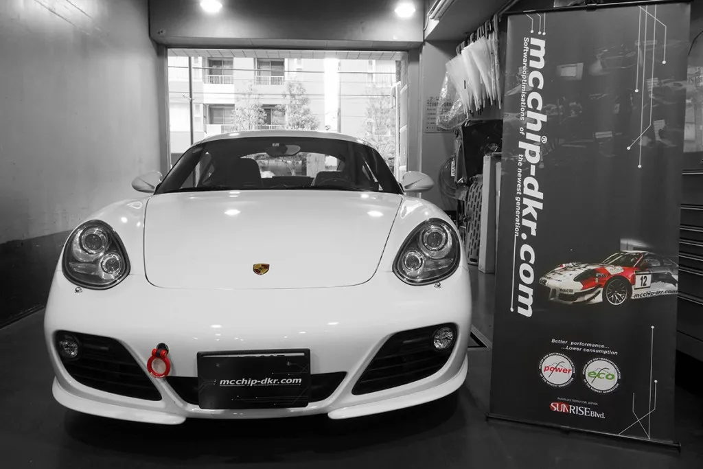 ポルシェ 987ケイマンS ECUチューニング
