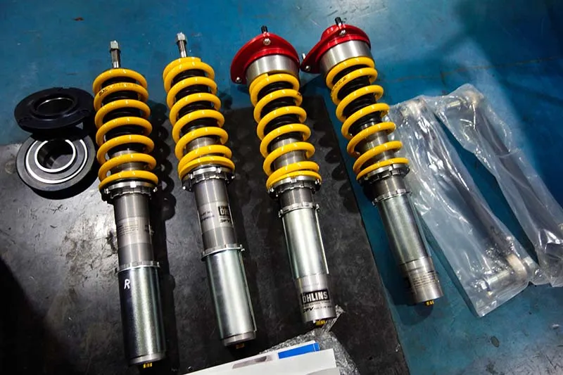 porsche ケイマンS OHLINS PFC TWS