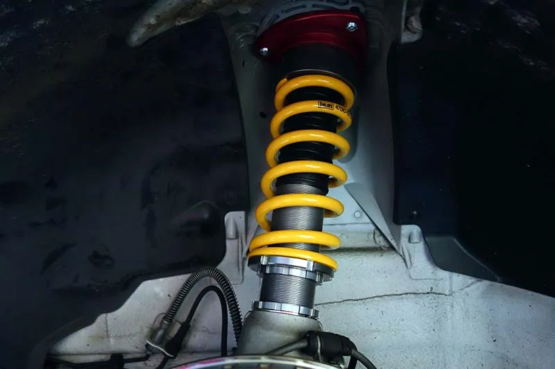 porsche ケイマンS OHLINS PFC TWS