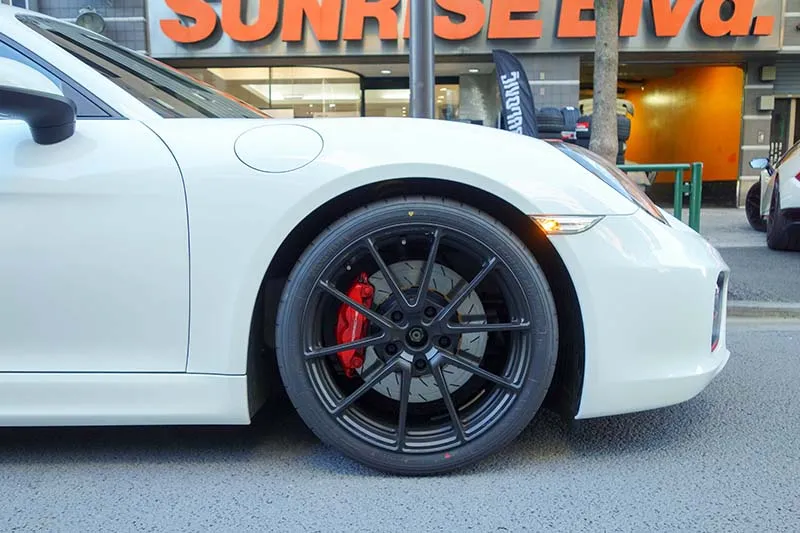 porsche ケイマンS OHLINS PFC TWS