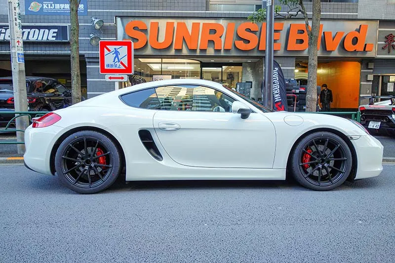 porsche ケイマンS OHLINS PFC TWS