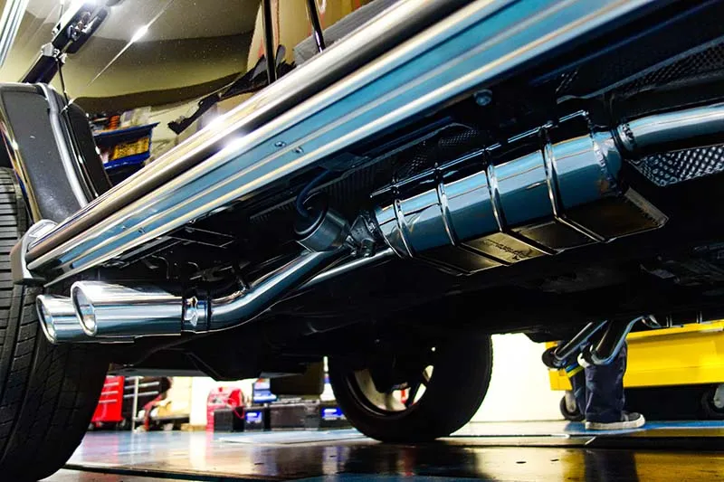 g63 amg マフラー交換