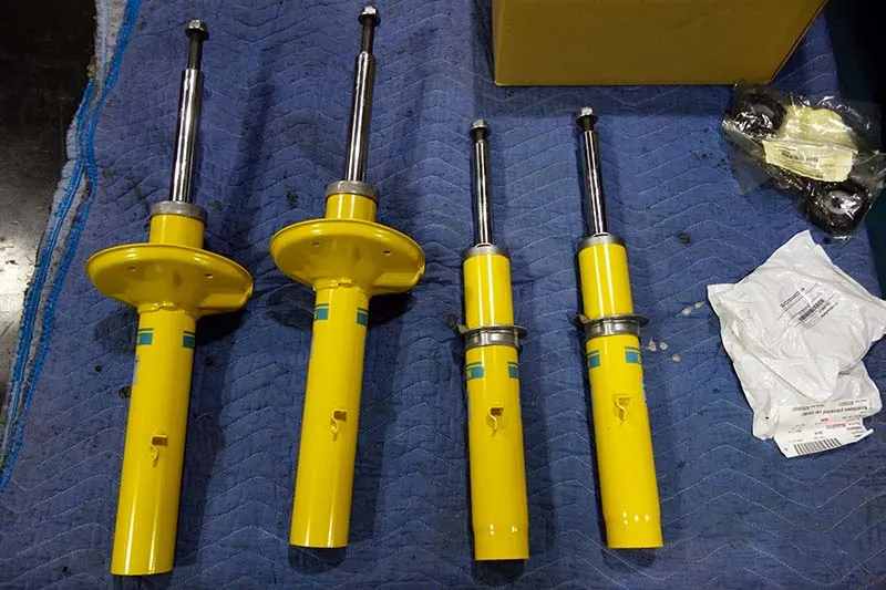ポルシェ 981ボクスター サスペンションリフレッシュ BILSTEIN