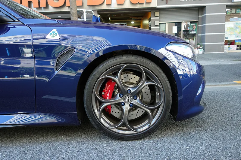 アルファロメオジュリア KWサスペンション