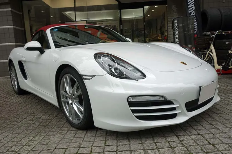 981 ナビゲーション交換 ポルシェ