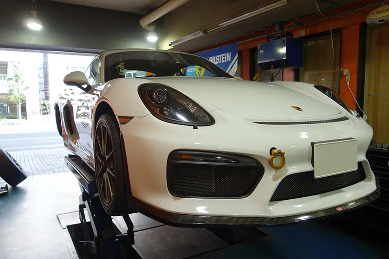 981ケイマン ミスファイア修理 熱対策