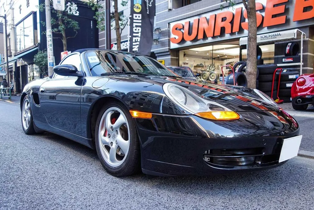 986ボクスター　サーキット走行 サスペンション LSD