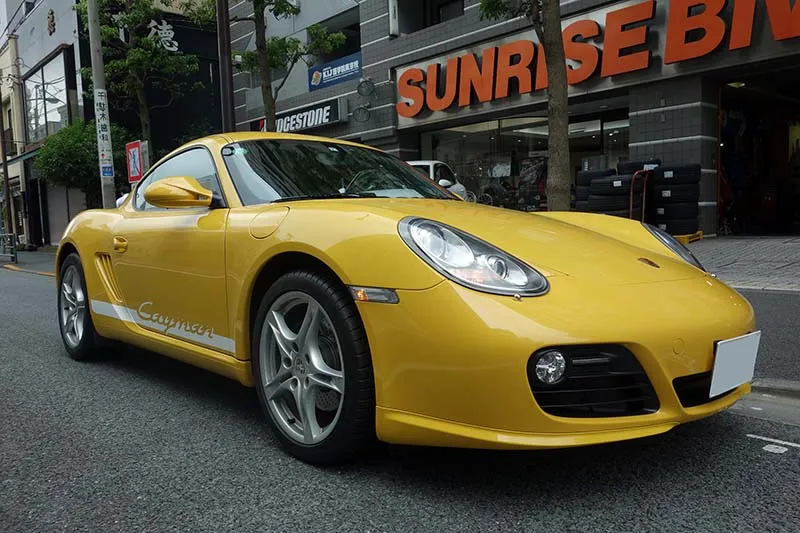 ポルシェ 987ケイマン ビルシュタインダンパー 足回りリフレッシュ