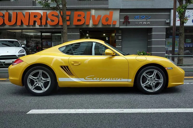 ポルシェ 987ケイマン ビルシュタインダンパー 足回りリフレッシュ