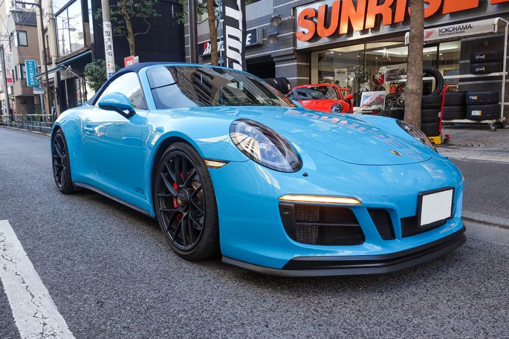 ポルシェ 991GTS ローダウン