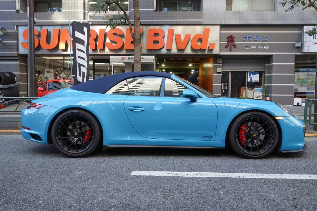 ポルシェ 991GTS ローダウン