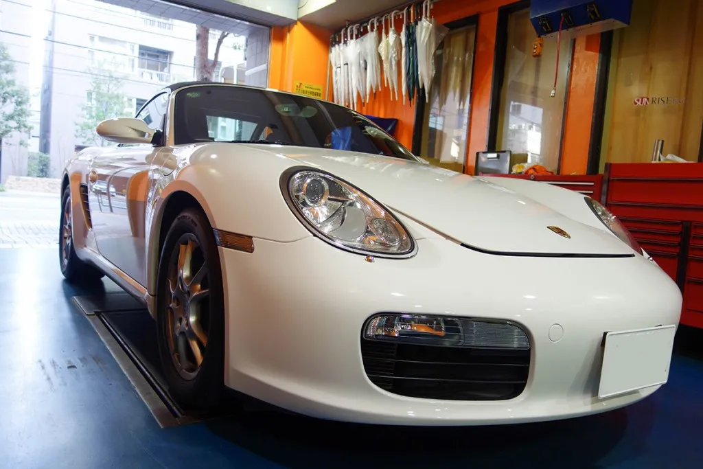 987ボクスター 故障修理 エンジン不調