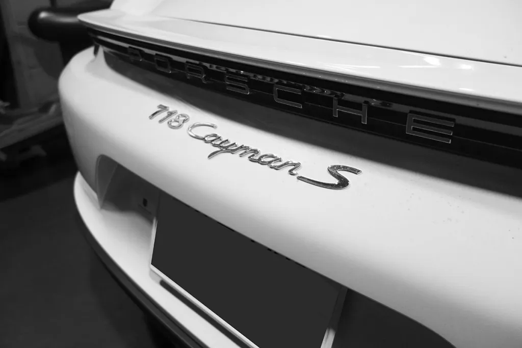 porsche 718ケイマンS ECUチューニング