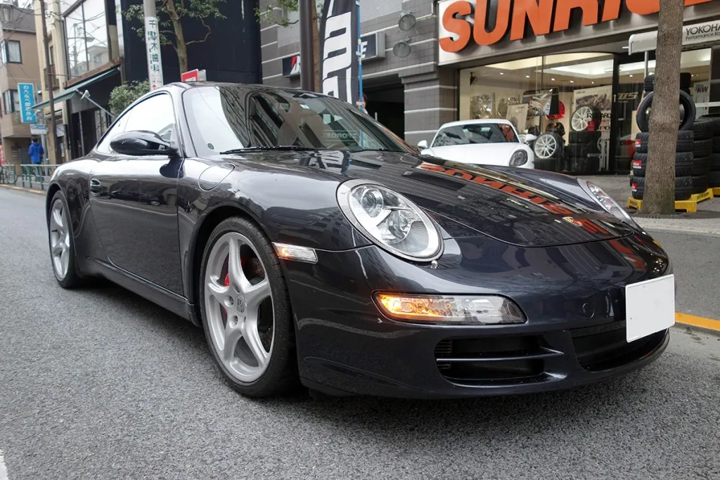 ポルシェ 997 足回りリフレッシュ作業