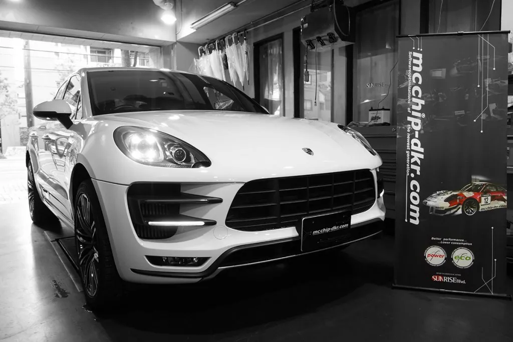 macan turbo ECUチューニング