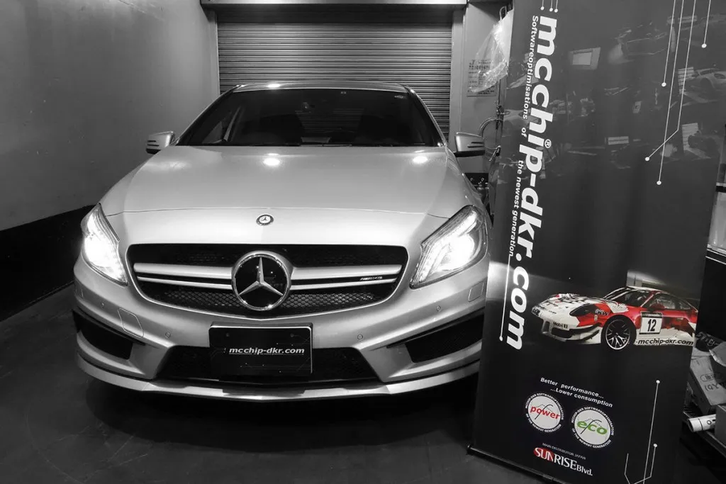 W176 A45 ECUチューニング