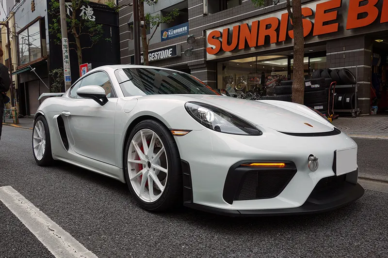 718ケイマンGT4 サーキット セッティング