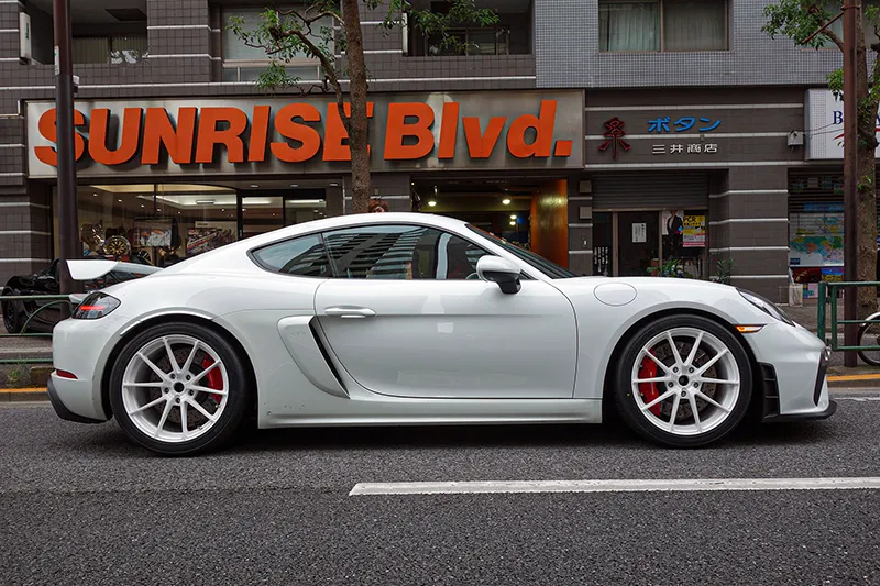 718ケイマンGT4 サーキット セッティング