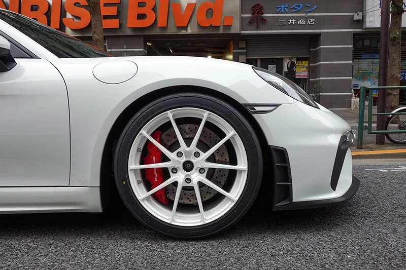 718ケイマンGT4 サーキット セッティング