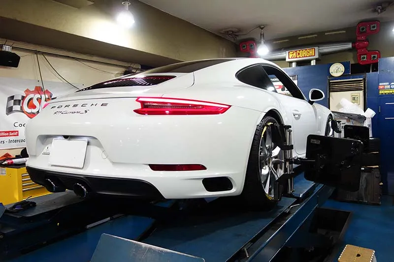 991カレラ KWサスペンション ローダウン