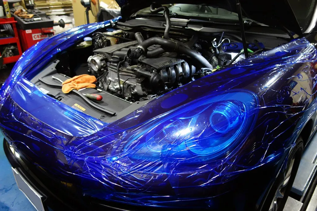 ポルシェ 958カイエン オイル漏れ修理