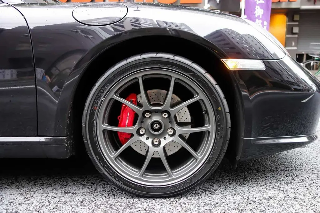 ポルシェ 987ケイマン 18インチホイール TWS T66F