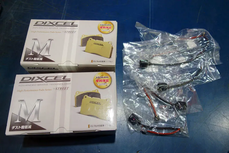 991 GT3 ブレーキパッド交換 低ダストブレーキ