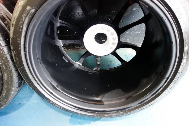 991 GT3 ブレーキパッド交換 低ダストブレーキ