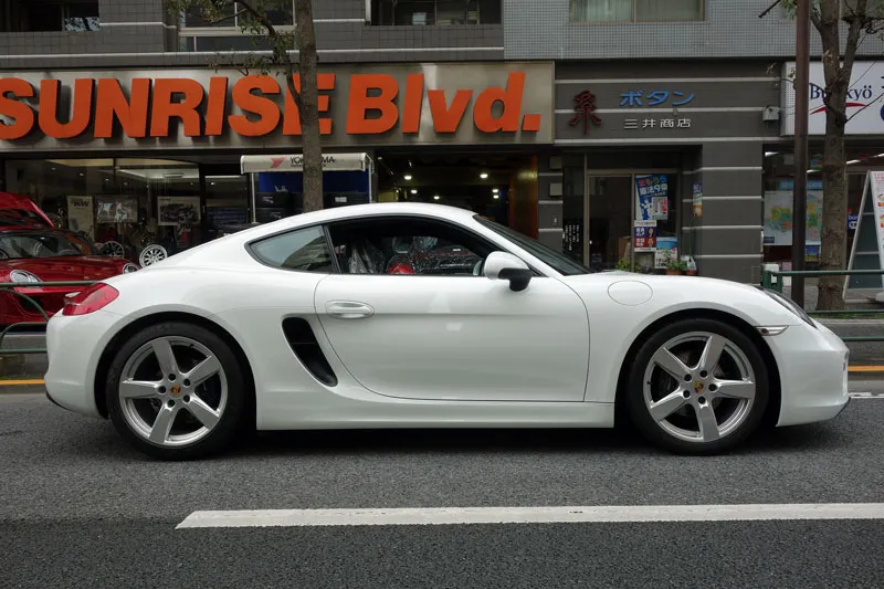 ポルシェ 981ケイマン ビルシュタイン サスペンション交換