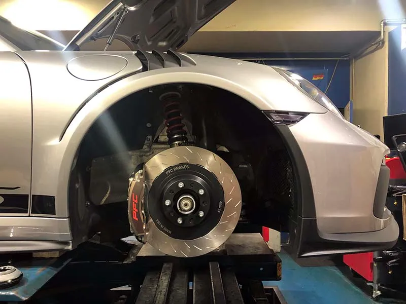 991gt3rs PFCブレーキ サーキット