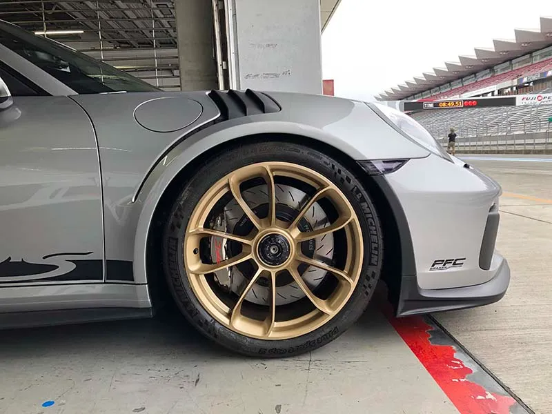 991gt3rs PFCブレーキ サーキット