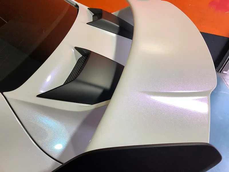 991 gt3 プロテクションフィルム施工