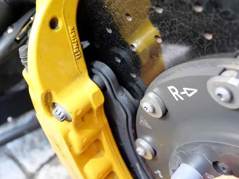 992 gt3 ブレーキ交換 PCCB