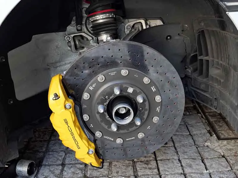 992 gt3 ブレーキ交換 PCCB