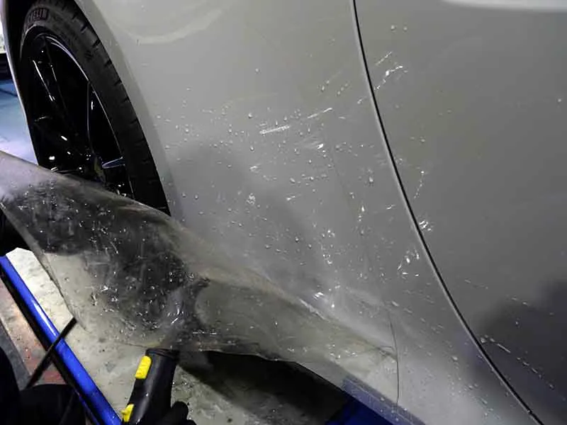 ポルシェ 992 ストーンガード張り替え PPF