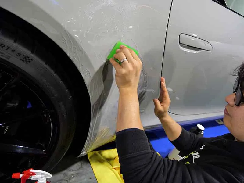 ポルシェ 992 ストーンガード張り替え PPF