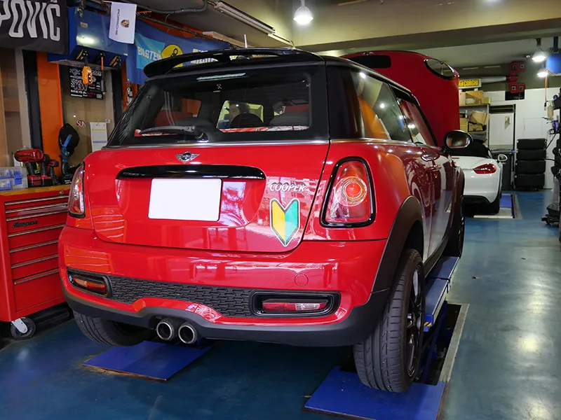 F56クーパーS オイル交換