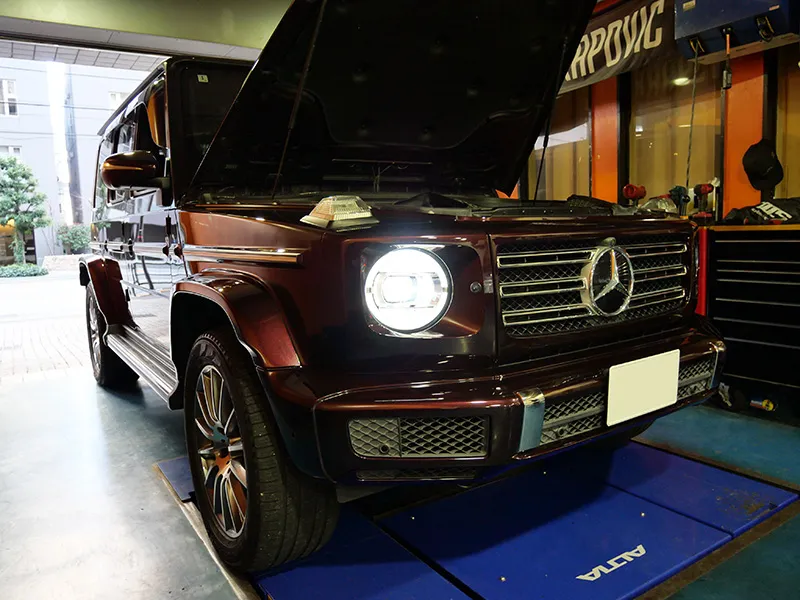 G350d W463A エンジンオイル交換