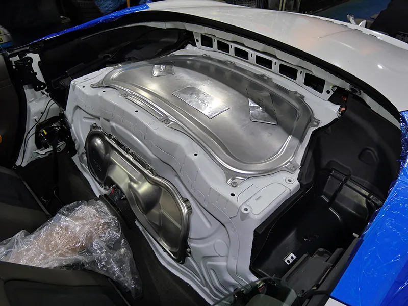 981ボクスター　ホロ修理　車検整備