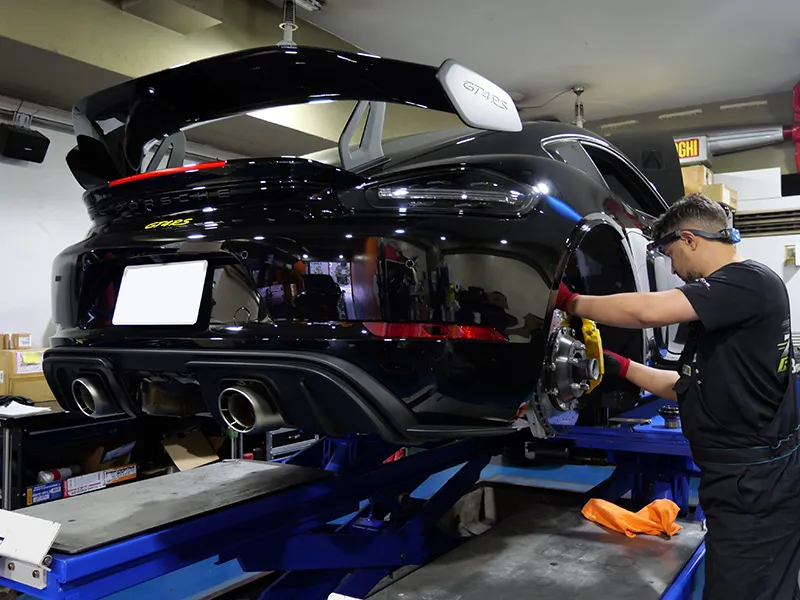 718caymanGT4RS サーキット セッティング