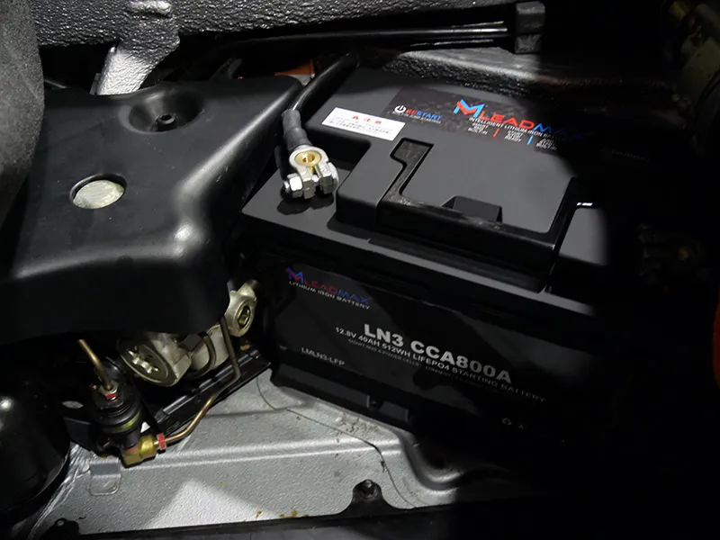 LEAD MAXリチウムバッテリー　ポルシェ